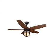 Home Decorators Collection Noah 52 in. Forged Iron Ceiling Fan