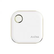AirDisk Wireless Flash Drive Disk 128GB, Universal Media Storage Drive for Smartphones, Tablets and Computers - White
