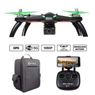 Contixo F20 RC Quadcopter Drone with GPS and 1080p HD WiFi Camera | Smartphone App Remote Control Follow Me, Auto Hover, Altitude Hold, One-Key TakeoffLanding Brushless Motors Inc