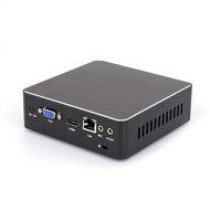 Chatreey Mini Desktop PC intel 6Gen i3 6100U with Metal Case Support Windows 10/Ubuntu/Linux System Metal Case,6USB,VGA,HDMI,LAN