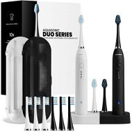 Pure Daily Care AquaSonic DUO - Dual Handle Ultra Whitening Electric ToothBrushes - 40,000 VPM Motor &...