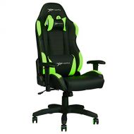E-WIN Gaming Chair Ergonomic High Back PU Leather Racing Style with Adjustable Armrest and Back Recliner Swivel Rocker Office Chair Green