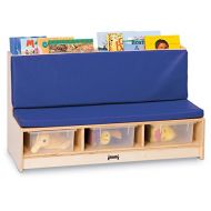 Jonti-Craft 37460JC Literacy Couch, Blue