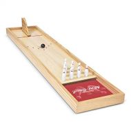GoSports Tabletop Bowling Game | Premium Wooden Construction with Dry Erase Scorecard | Perfect for Kids & Adults