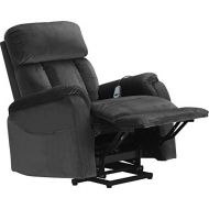 Truly Home UPH10157A Samson Power Lift Recliner Gray