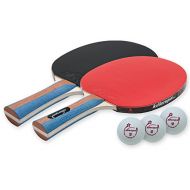 Killerspin JETSET 2 Premium Set - Table Tennis Set with 2 Ping Pong Paddles With Premium Rubbers and 3 Ping Pong Balls