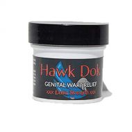 Hawk Dok Extra Strength Genital Wart Remover Cream, Herbal Natural Warts Relief for Men and...