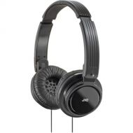 JVC HAS200B On-Ear Foldable Headphone, Black