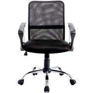 Samincom Large Size Gaming Chair Computer Office Chair, W24 D26 H37-41 (Black)