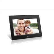 LIRONG Digital Photo Frame High-Resolution Widescreen LCD, MP3 Music and HD Video Playback, Automatic On/Off Timer, Slim Design