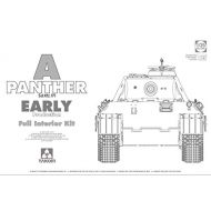 Revell TAK02097 1:35 Takom Sd.Kfz.171 Panther A Early Production (Full Interior Kit) [MODEL BUILDING KIT]