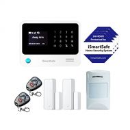 ISmartSafe iSmartSafe Wireless Home Security System Basic Package - Cellular and WiFi Burglar Alarm - White