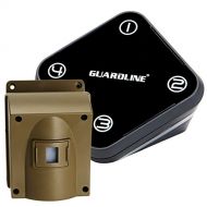 Guardline Wireless Driveway Alarm- Top Rated Outdoor Weather Resistant Motion Sensor & Detector- Best DIY Security Alert System- Stay Safe & Protect Home, Outside Property, Yard, G