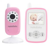 HelloBaby Wireless Video Baby monitor Security Camera with 2-way Talk & Night Vision and...