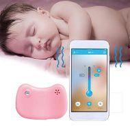 Oguine Smart Digital Thermometer Watch 24-Hour Intelligent Baby Fever Monitor with Wireless...