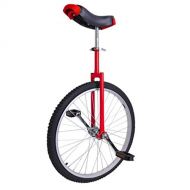 Saruwan 24 Butyl Tire Chrome Unicycle Wheel Cycling Mountain Exercise Balance Fitness