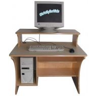 Strictly for Kids Stationary Single Computer Table with Monitor Shelf (Preschool)