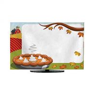 Miki Da Television Cover Thanksgiving Day Horizontal Frame Pumpkin Pie Countryside L37 x W38