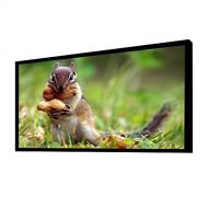 Cloud Mountain 100 16:9 HD Projector Screen Fixed Frame 4K HDTV Multi Aspect Ratio Home Theater