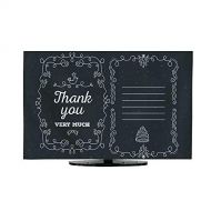 Miki Da Television dustproof Cloth Vector Template of Greeting Card with lace Frame L37 x W38