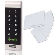 ZOTER SECURITY ZOTER Backlit Key Stand Alone Home Office Access Control Door Security Wiegand 26 Keypad Reader with LED Light + 10 pcs EM4100 RFID Thin ID Cards
