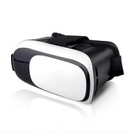 YDZSBYJ VR Headsets VR Glasses, Smart HD Head-Mounted 3D Virtual Reality Glasses Mobile Cinema/Video/Game Console, Compatible with 4.7-6 Inch Phones, White (Color : White)