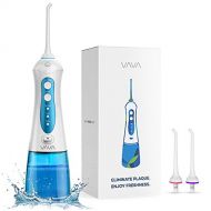VAVA Cordless Water Dental Flosser, Professional Oral Irrigator, Portable and Rechargeable, Easy-to-Clean Water Reservoir, IPX7 Waterproof, 3 Modes for Braces and Teeth Whitening,