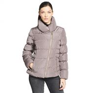 Wilsons Leather Womens Web Buster Kenneth Cole Asymmetric Zip Down Puffy Jacket