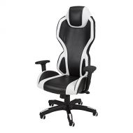 A.I. - High-Back Gaming Chair by SkyLab Performance Seating F.C, White/Black