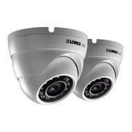Lorex HD 1080p weatherproof IR dome security cameras 2 pack