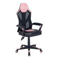 Techni Sport TS-30 Ergonomic High Back Racer Style Video Gaming Chair (Pink)