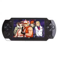 PSFS Handheld Game Console，8GB 4.3inch Screen 500 Classic Games Video Game Console (Black)