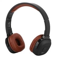 Wireless Headphone, CEspace Super Bass Bluetooth Over Ear Headsets with Standar,Mic, Audio, 3.5mm Wired Earphones Over Length Marshaling (Brown)