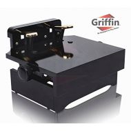 Piano Foot Pedal Extender by Griffin | Dual Deluxe Extension Prop for Beginners & Kids with Una Corda & Sustain Pedal|Wood Stool Bench Teaching Aid Accessory with Adjustable Height