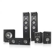 JBL Studio 280 5.1 Home Theater Speaker System Package (Black)