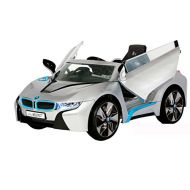 Amazon Rollplay 6 Volt BMW i8 Ride On Toy, Battery-Powered Kids Ride On Car - White