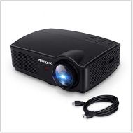 PFERDEKI Mini Projector 4500 Lumens Portable Business Projector Full HD Office Video Projector with 1080P Support, Compatible with HDMI, USB, VGA, AV, Laptop for PC Smartphone Comp