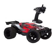 FAO Schwarz 1004043 Ultra-Fast Remote Controlled Off-Road Race Car 17.5 MPH RC Hobby Racer Monster Truck for Kids, Red/ Black, Pack of 1