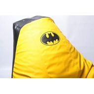 Logoseat Batman Comics Comfortable Kids Adult Game Outdoor Indoor Lounge Chair Beanbag Cover (Without Beans) Yellow