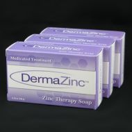 DermaZinc Zinc Therapy Soap 120g bar - by DermaZinc
