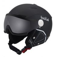 Bolle Blackline Visor Premium Ski Helmet - Soft Black & White