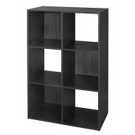 Jnwd Cubeicals Organizer 6 Cube Bin Shelf Open Storage Compartment Modern Minimal Style Decorative Bookcase Shelving Unit Ideal for Home Livng Room Office & e-Book by jn.widetrade.