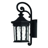 Hinkley 1600MB Traditional One Light Wall Mount from Raley collection in Blackfinish,