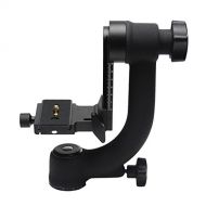 MagiDeal Professional 360 Rotatable Panoramic Standard 1/4 Screw Tripod Head for DSLR Camera