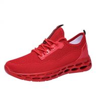 Teresamoon-Shoes Sale! Teresamoon Mens Casual Running Shoes Breathable Sport Shoes Sneaker Comfortable Footwear