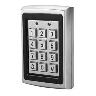 Sonew RFID 125KHz Standalone Access Control with Blue Backlit Keypad Support 1000 Users (Silver)
