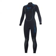 Bare Womens 1mm Thermalskin Full Jumpsuit Wetsuit for Warm Water Scuba Diving and Snorkeling