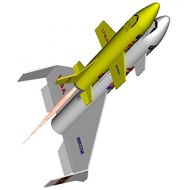 Semroc Flying Model Rocket Kit Space Shuttle KV-38