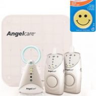 Angelcare AC605-2PU - Movement and Sound Monitor with 2 Parent Units and Night Light