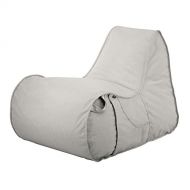 Classic Accessories Montlake FadeSafe Frameless Furniture Indoor/Outdoor Bean Bag Chair, Grey
